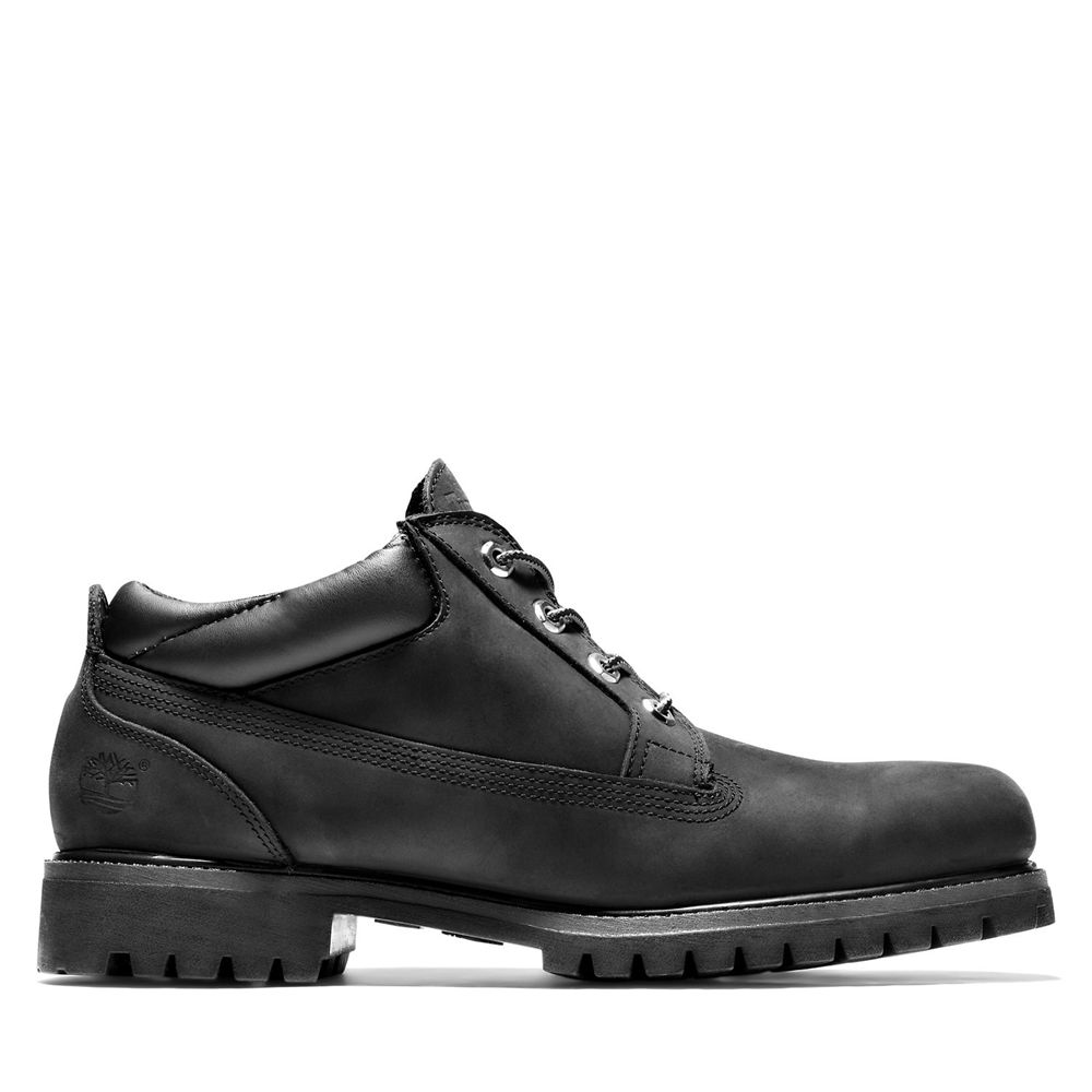 Botas de Nieve Timberland Argentina Hombre - Classic Oxford Waterproof - Negras - BWVYQZ-541